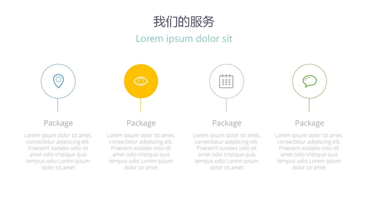 公司介绍与服务介绍商业报告ppt模板