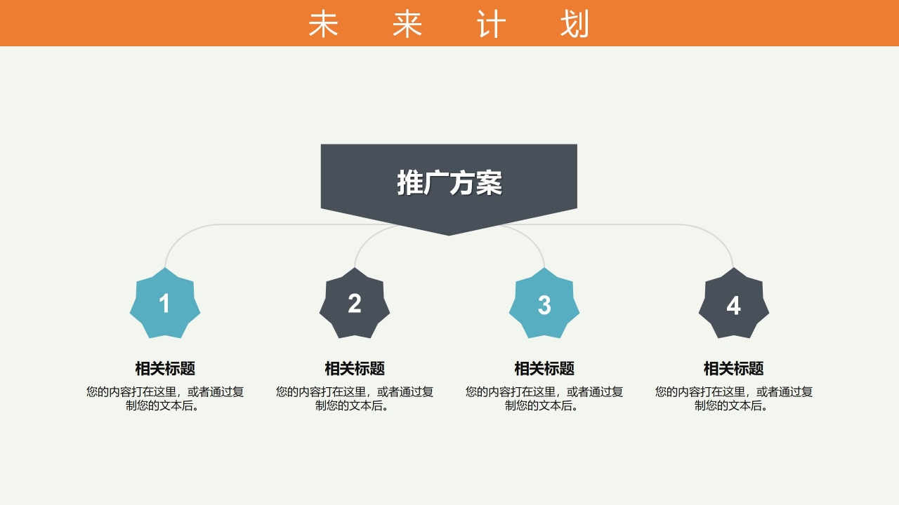 橙色教育教学答辩汇报ppt模板