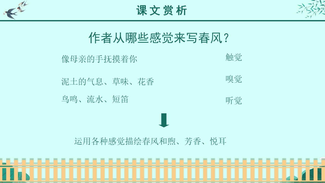 朱自清《春》ppt课件模板