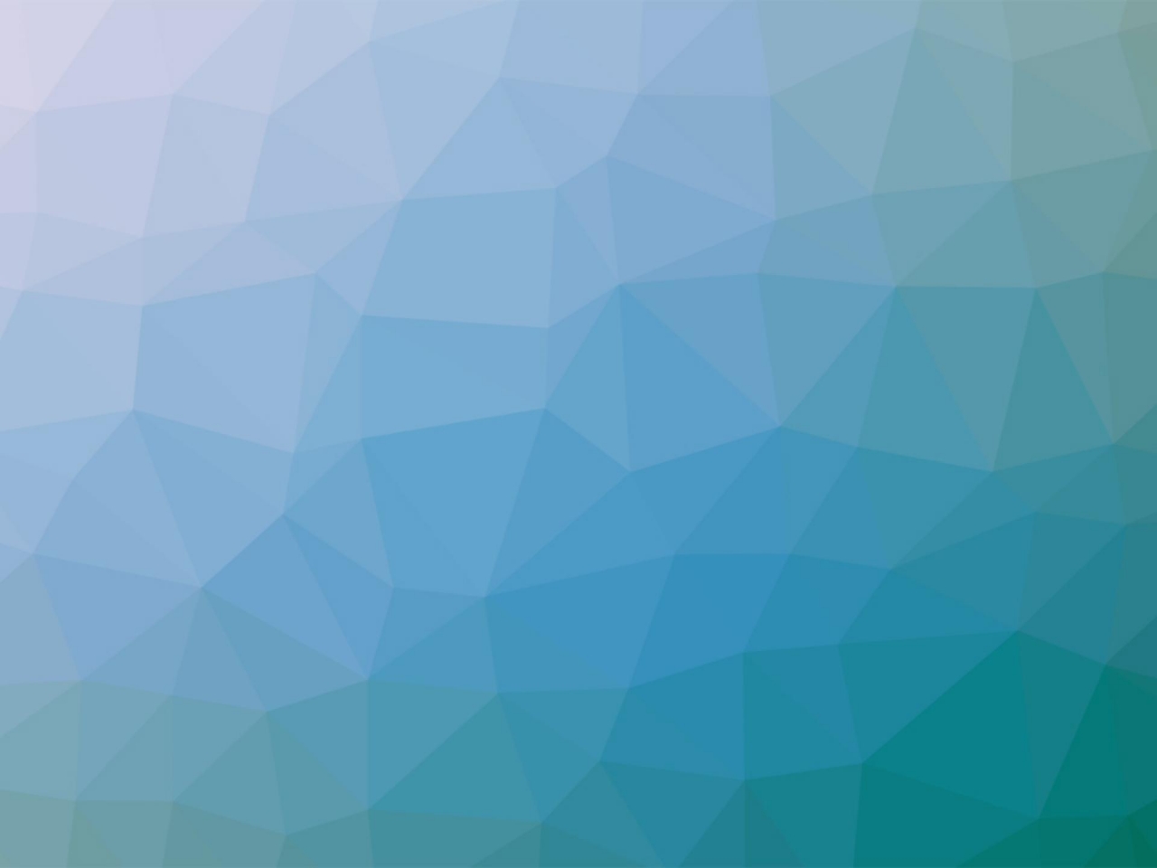 蓝绿渐变多边形PPT背景图片