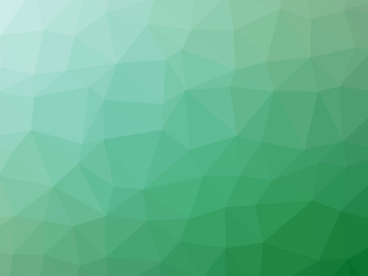 蓝绿渐变多边形PPT背景图片