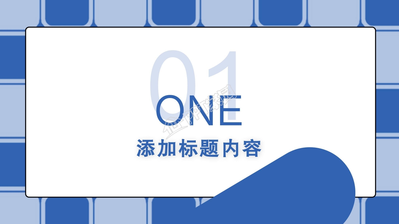 蓝色简约工作复盘通用ppt模板