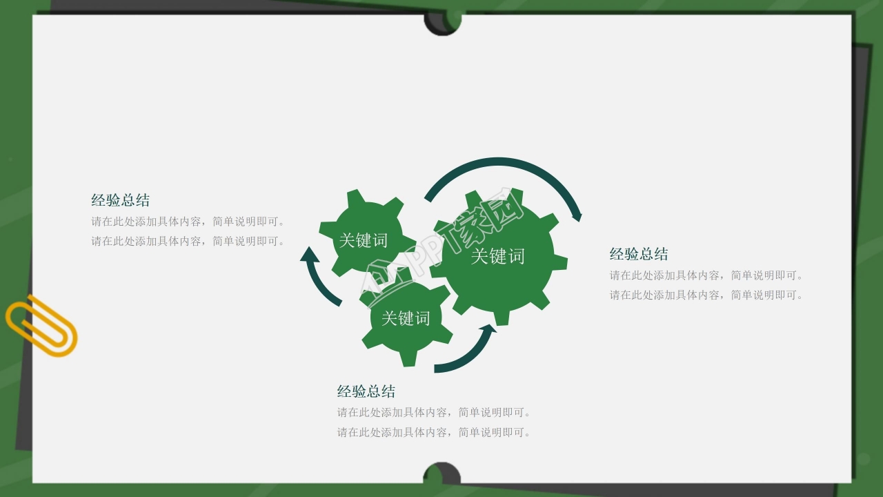 清新创意农业PPT模板