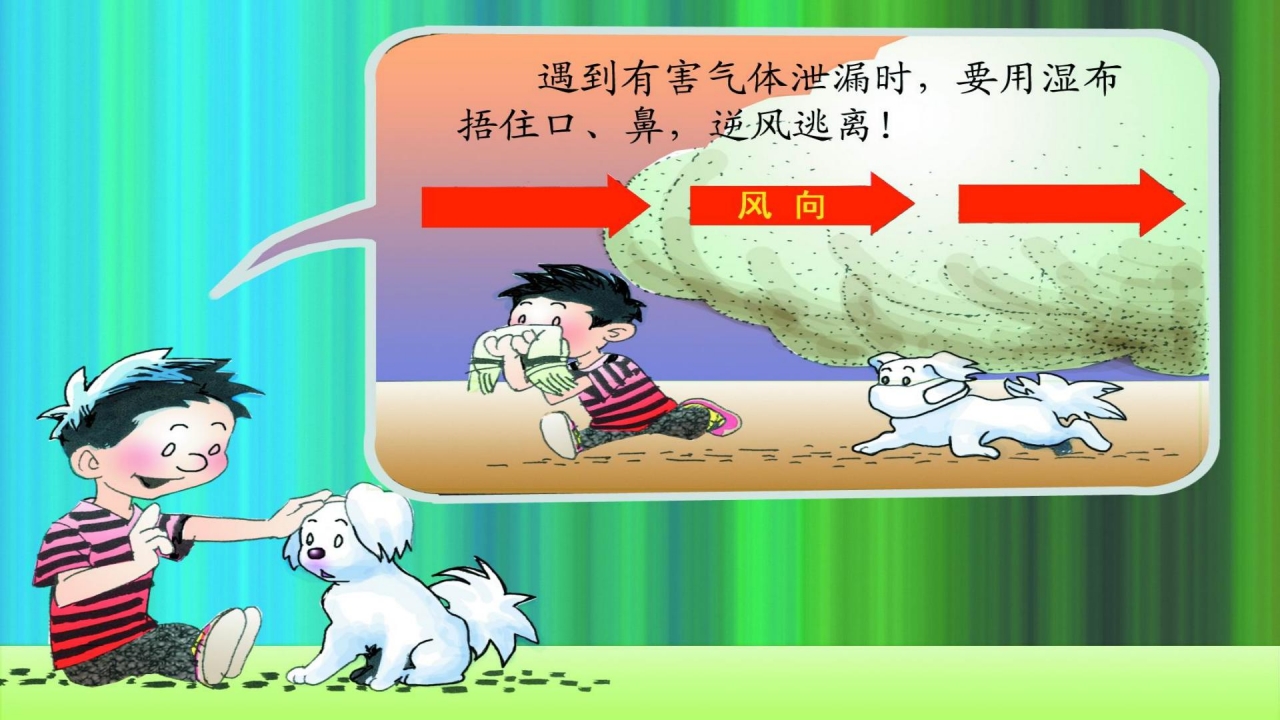卡通防震救灾应急知识宣传活动ppt模板