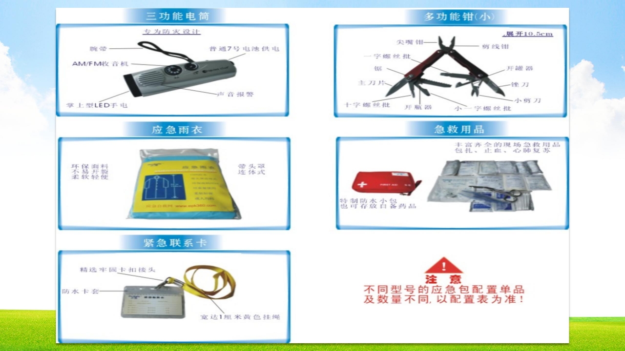 小学生防震减灾应急知识宣传展示ppt模板