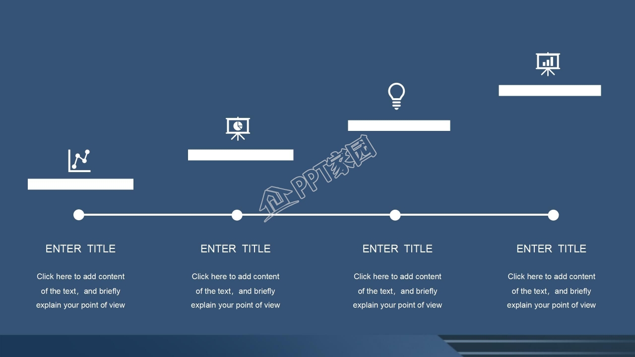 蓝色简约风公司员工管理培训通用ppt模板