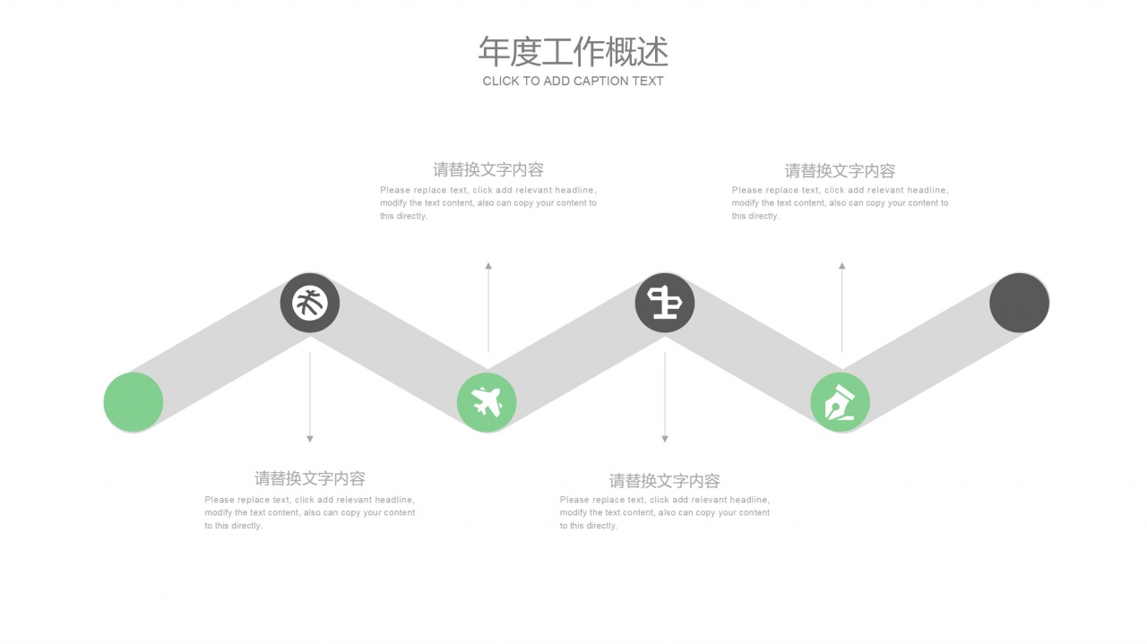 清新简约2021财务分析报告ppt模板