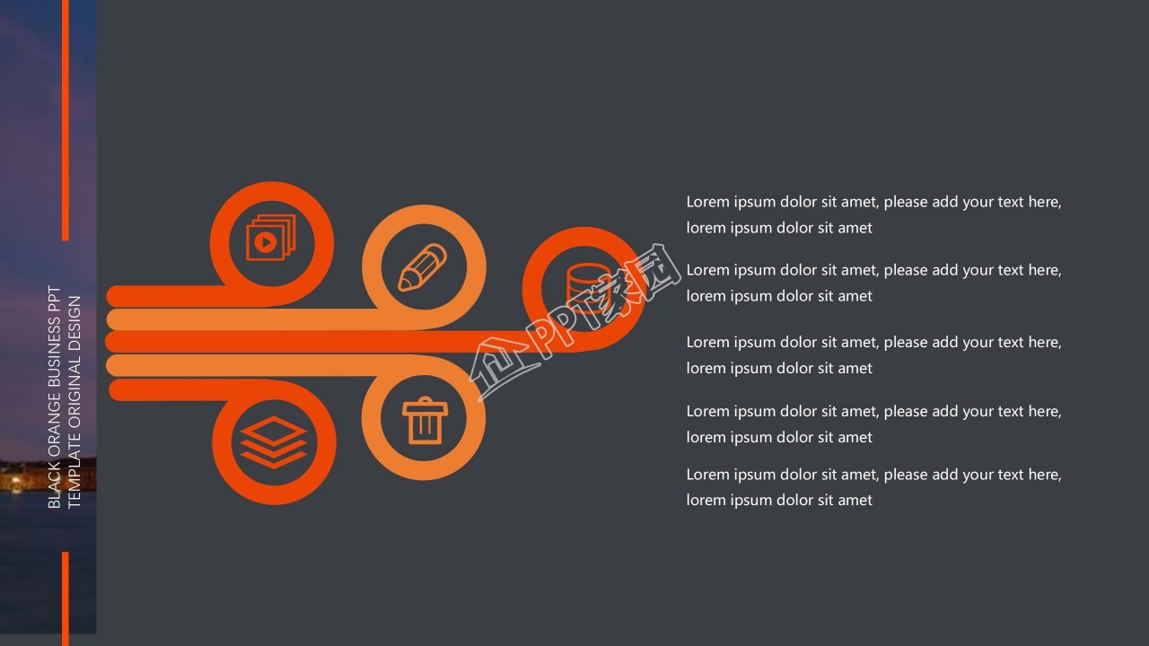 高端商务风工作总结汇报通用ppt模板