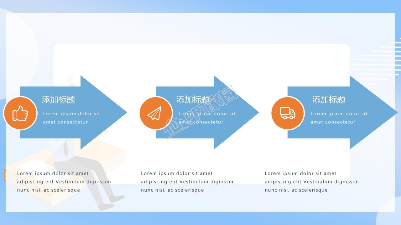 几何极简风工作总结汇报通用ppt模板