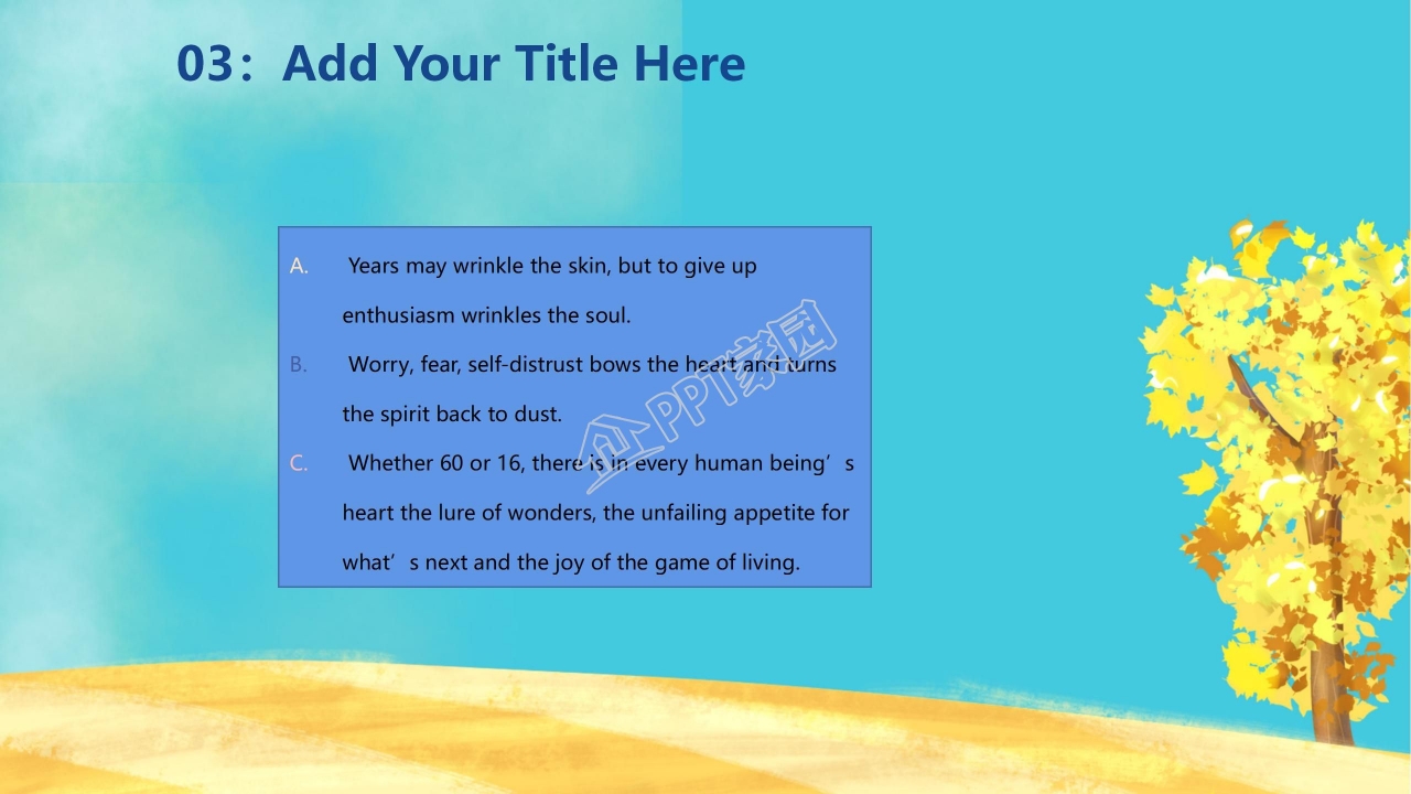 大学英语写作PPT模板下载