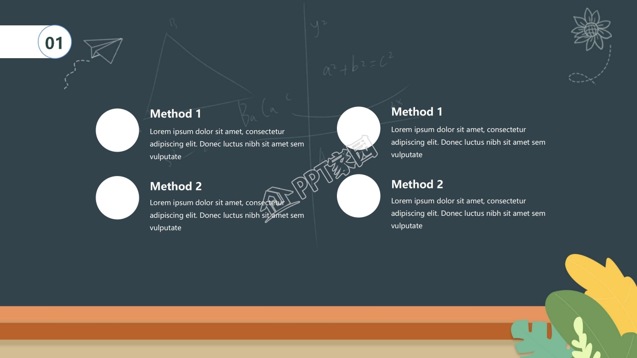 创意简约个性感恩教师节ppt模板