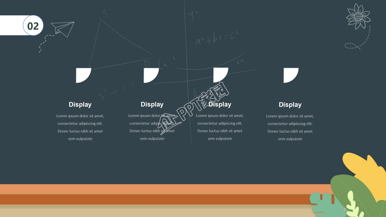 创意简约个性感恩教师节ppt模板