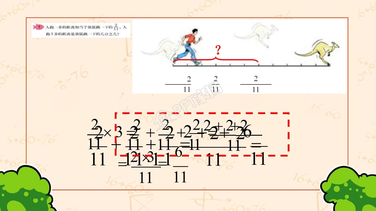 分数乘法教案ppt课件模板
