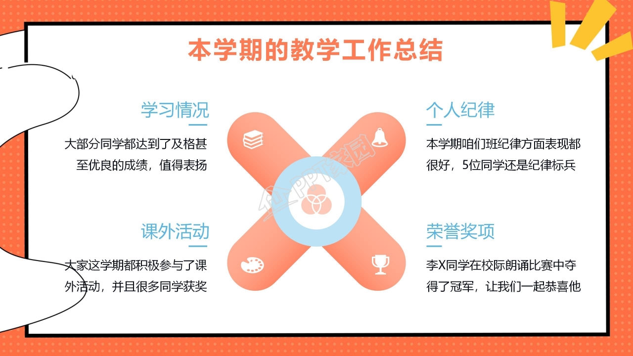 小学生家长会ppt模板