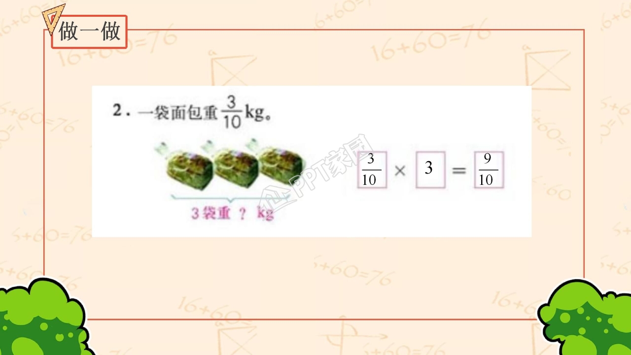 分数乘法教案ppt课件模板