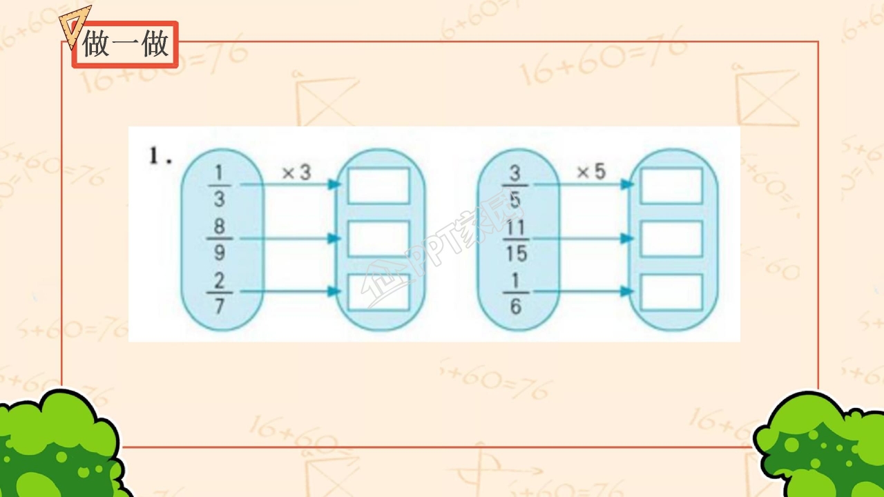 分数乘法教案ppt课件模板