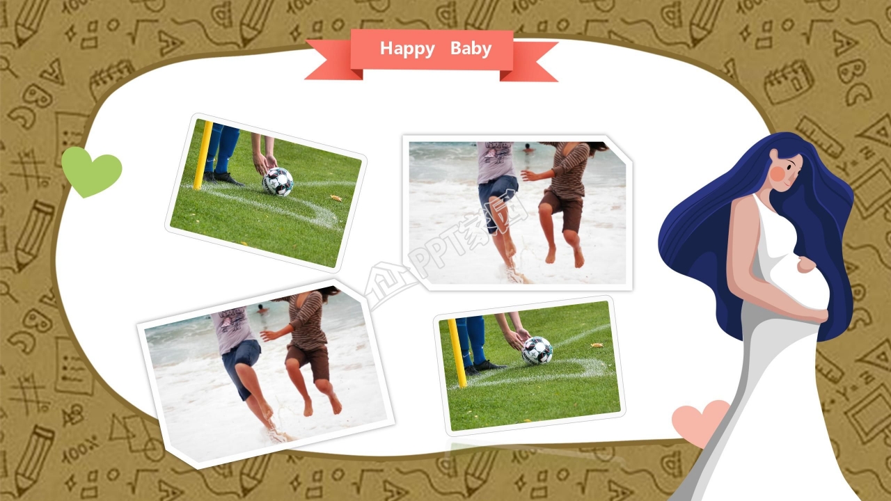 小学生成长故事ppt模板