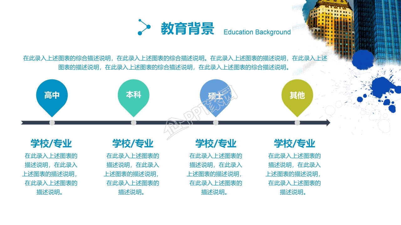 岗位竞聘ppt模板百度云