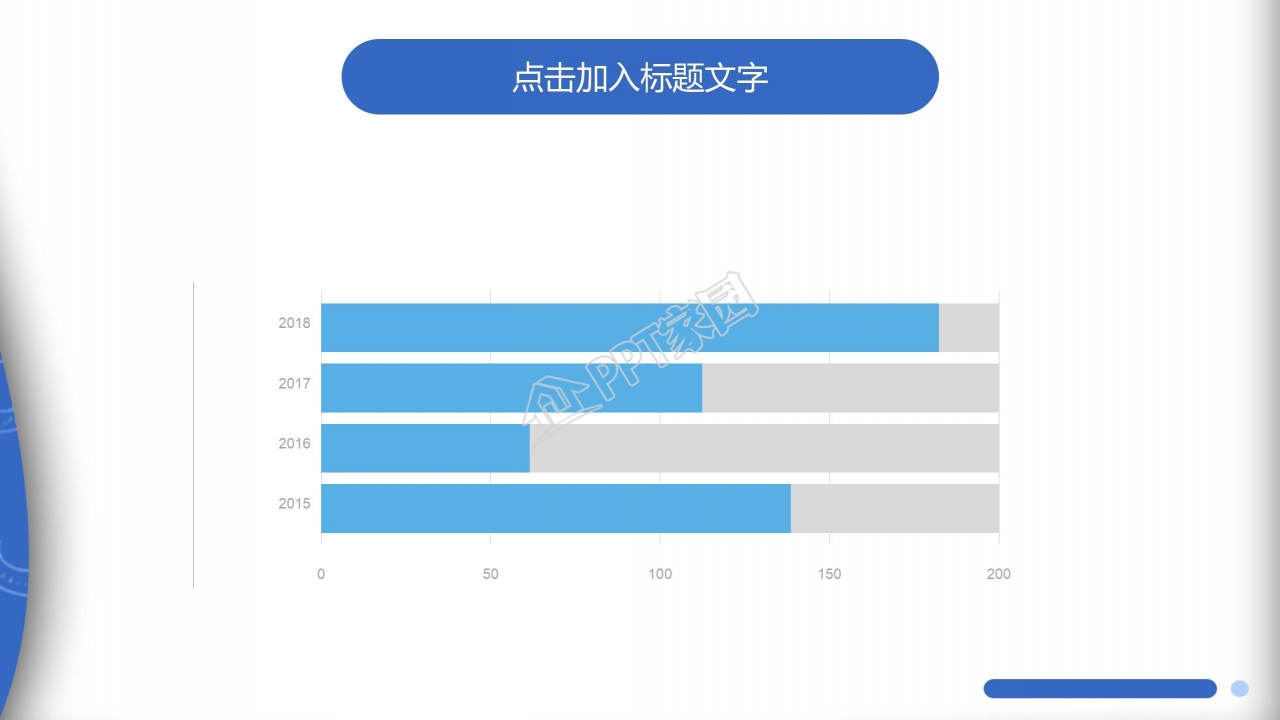 蓝色简约工作总结汇报通用ppt模板