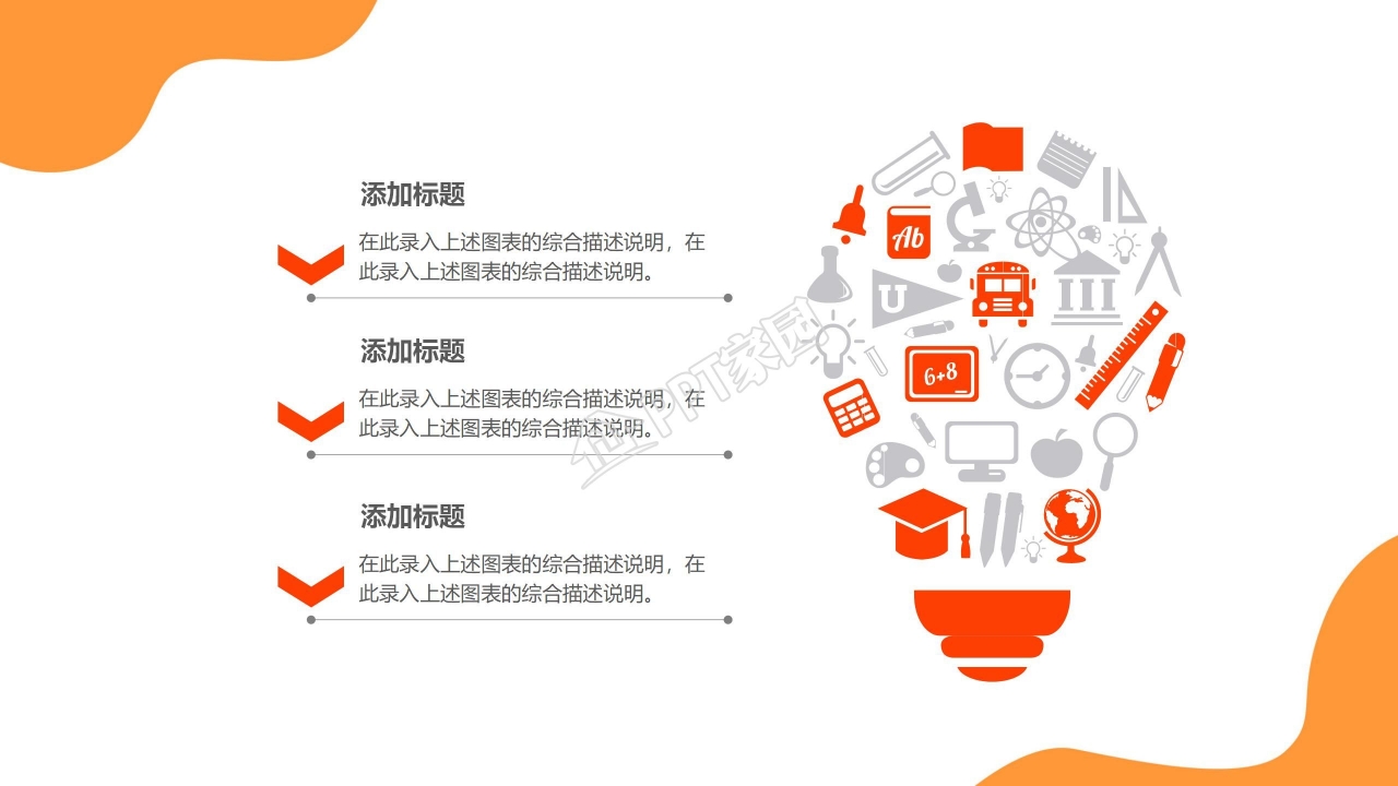 橙色商务风商业计划书ppt模板