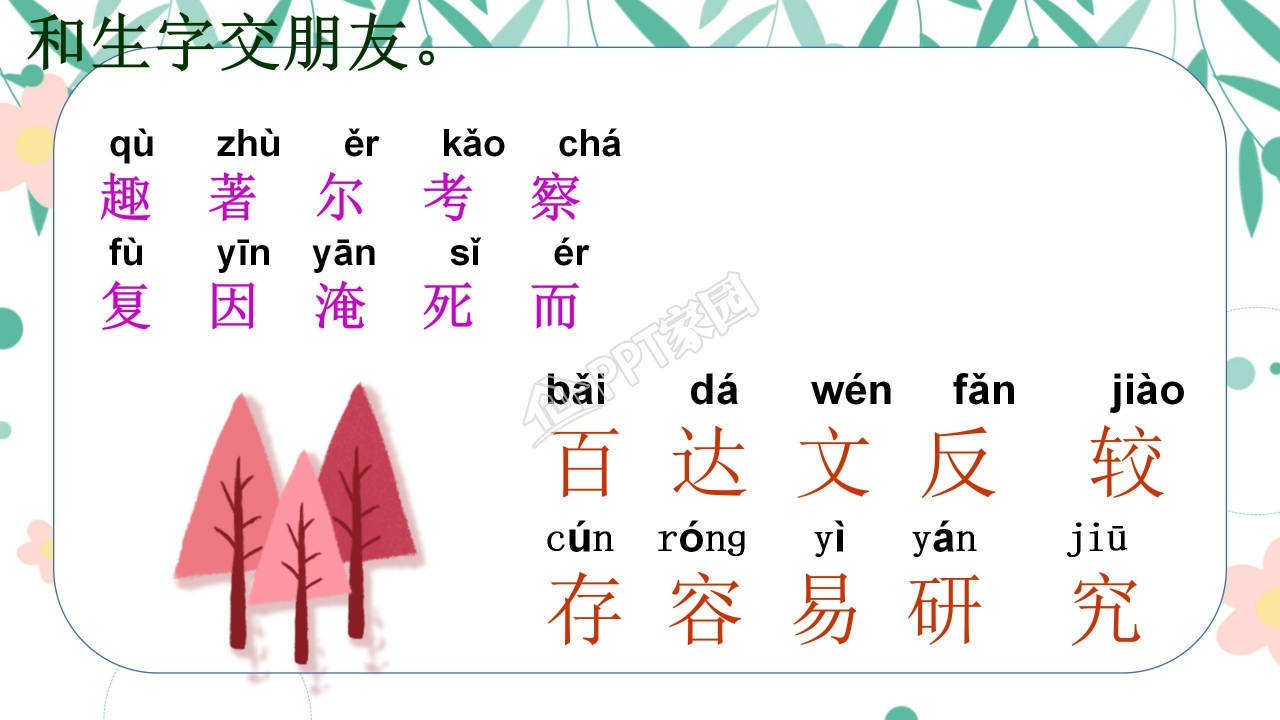 有趣的发现ppt课件模板