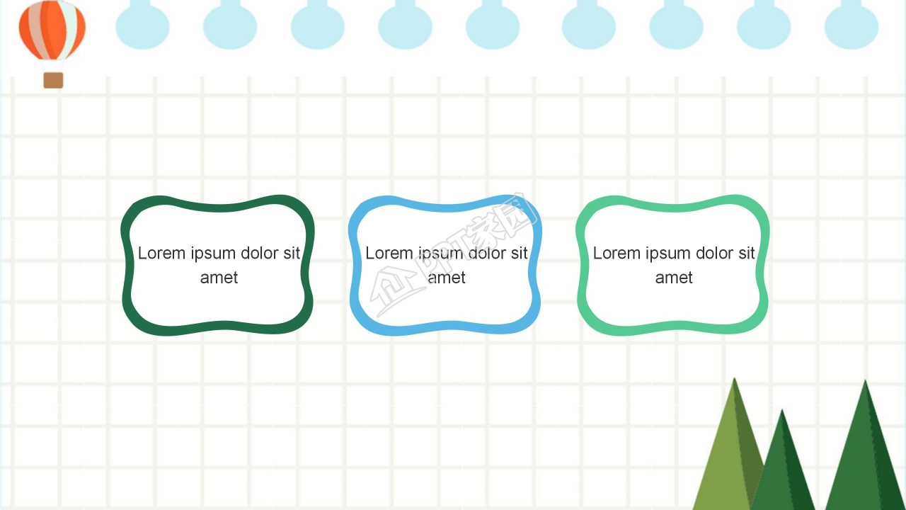 幼儿成长档案ppt模板