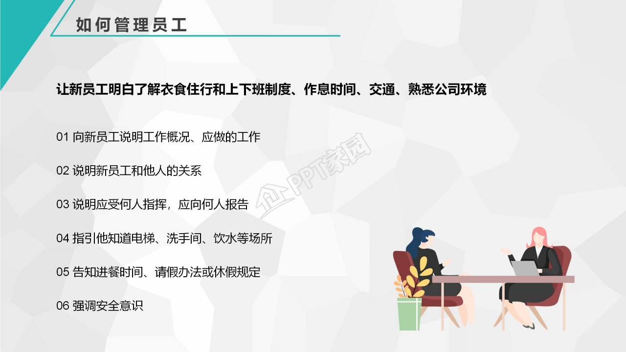 人力资源培训工作PPT模板