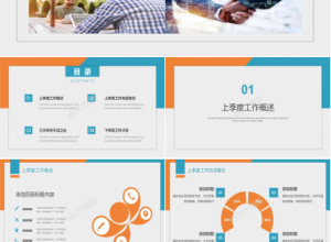 个人季度工作总结ppt模板下载推荐
