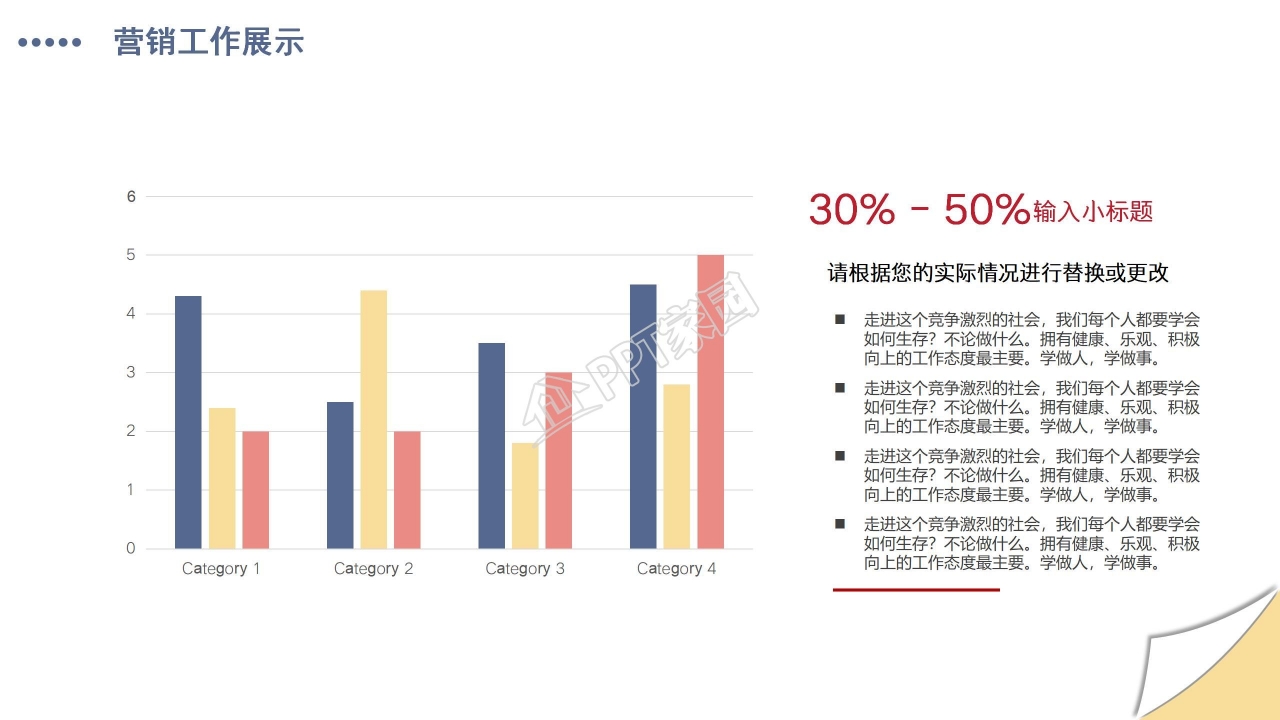 微博营销ppt模板
