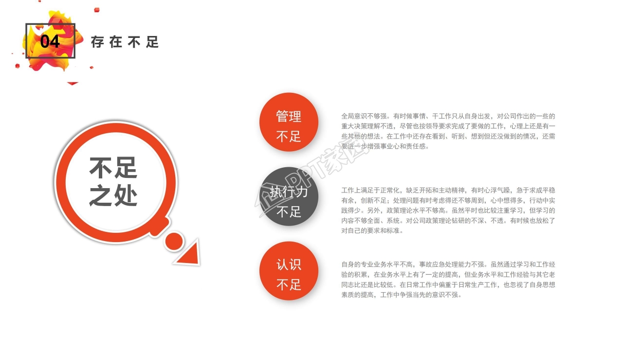 简约简洁企业工作总结报告ppt模板