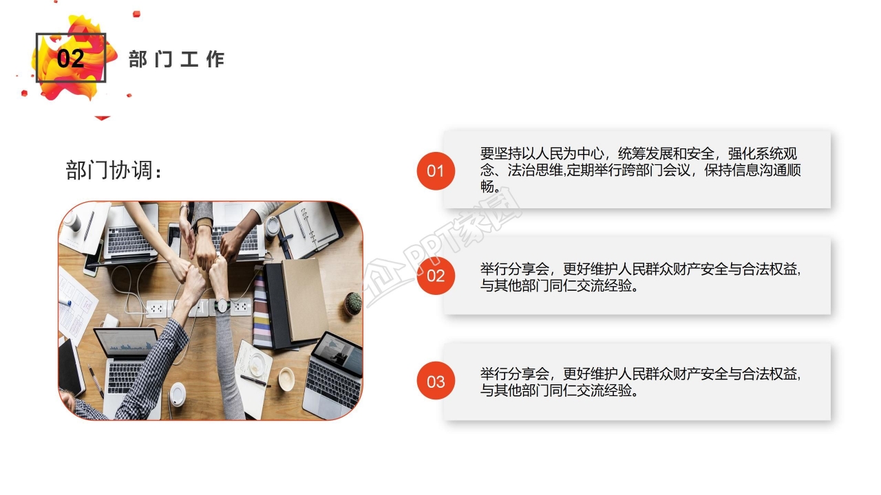 简约简洁企业工作总结报告ppt模板