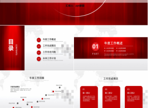 工作总结汇报PPT模板下载推荐