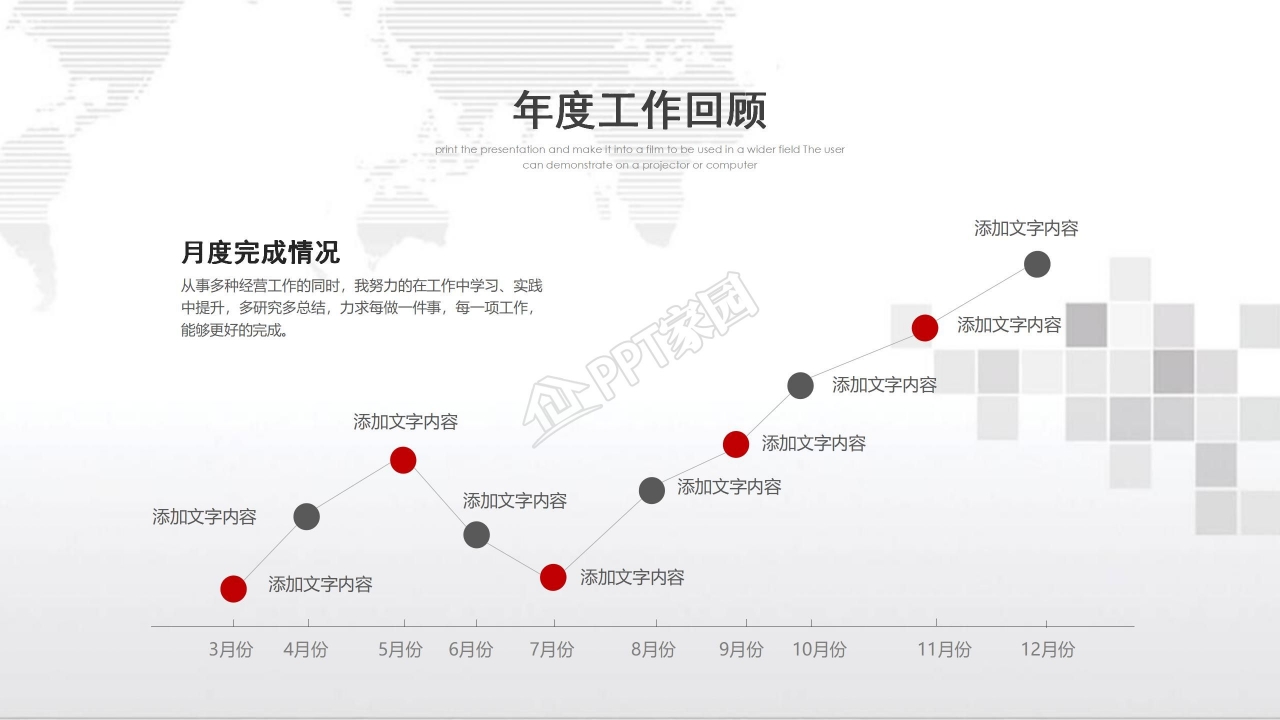 工作总结汇报PPT模板