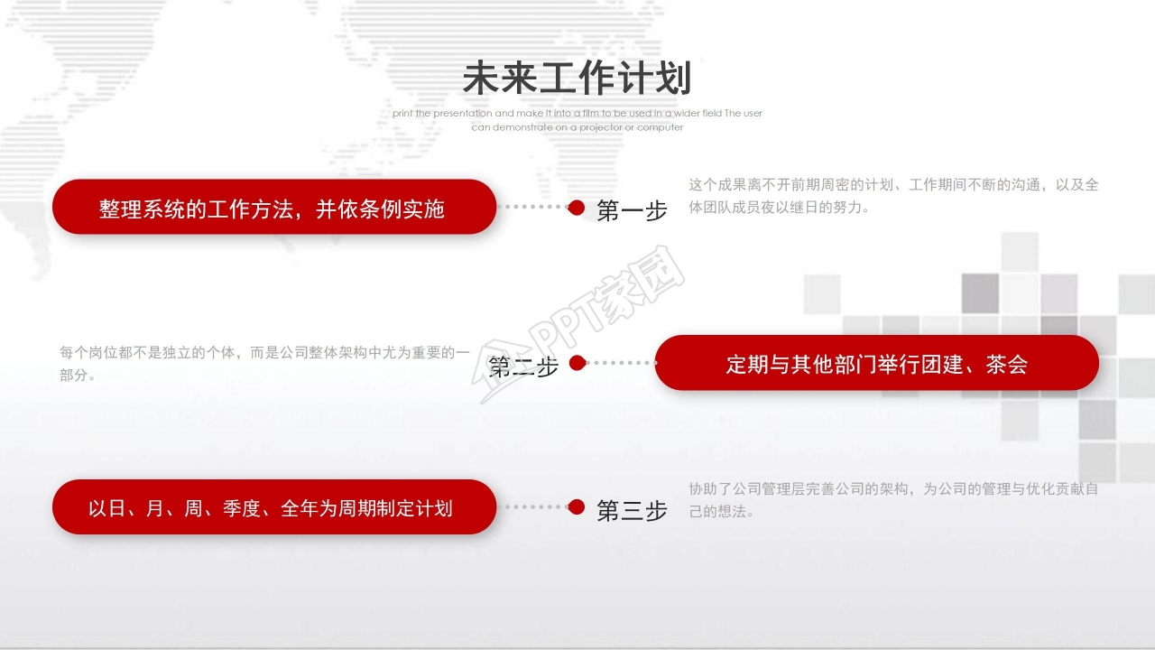 工作总结汇报PPT模板