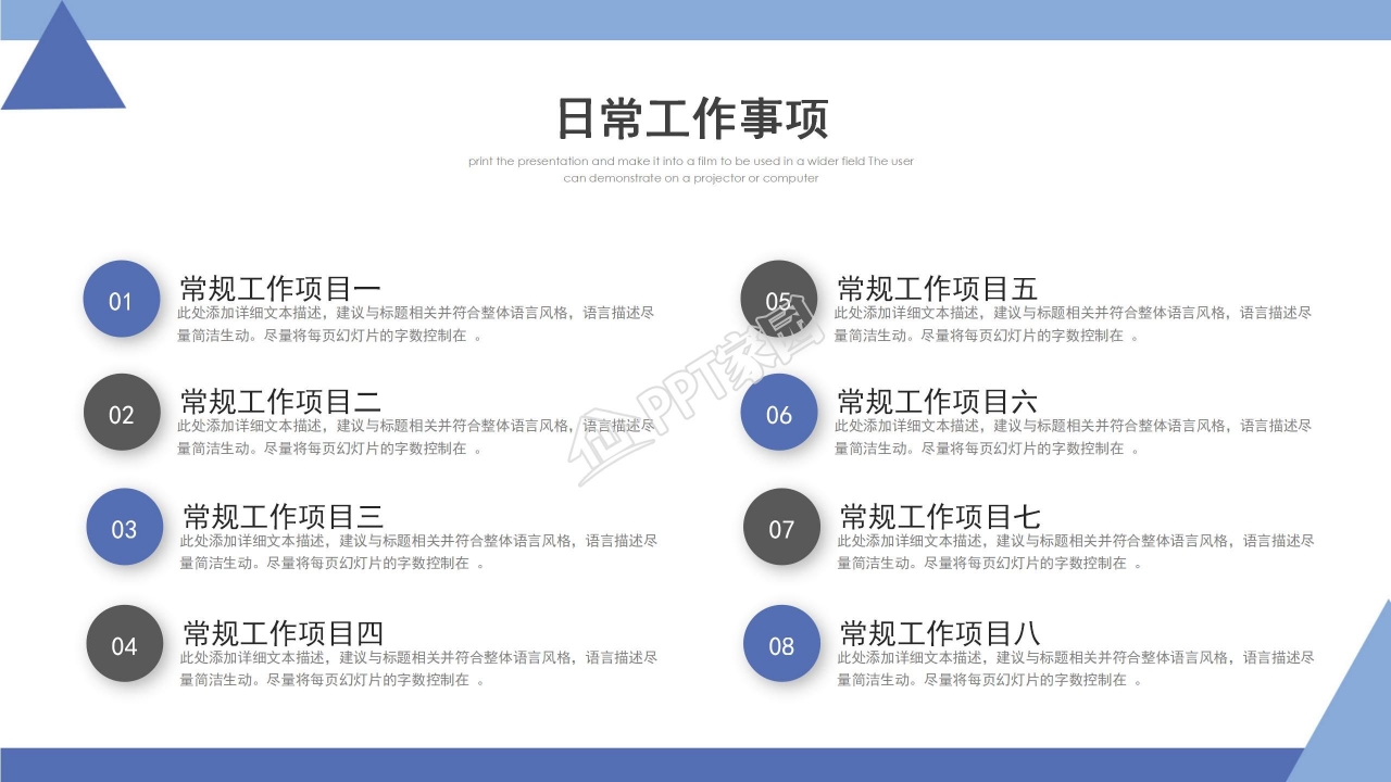 城市工作商务年终总结汇报ppt模板