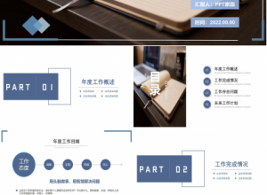 商务风设计部年终工作总结汇报ppt模板下载推荐