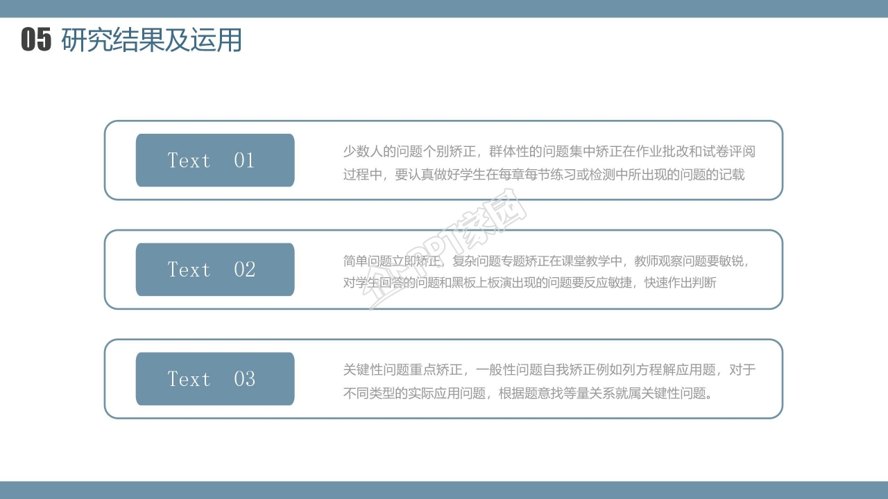 学术报告PPT模板
