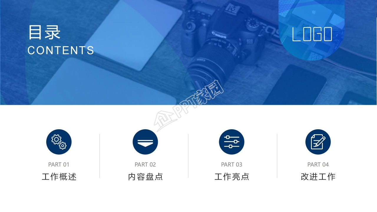 复古美女简洁ppt模板