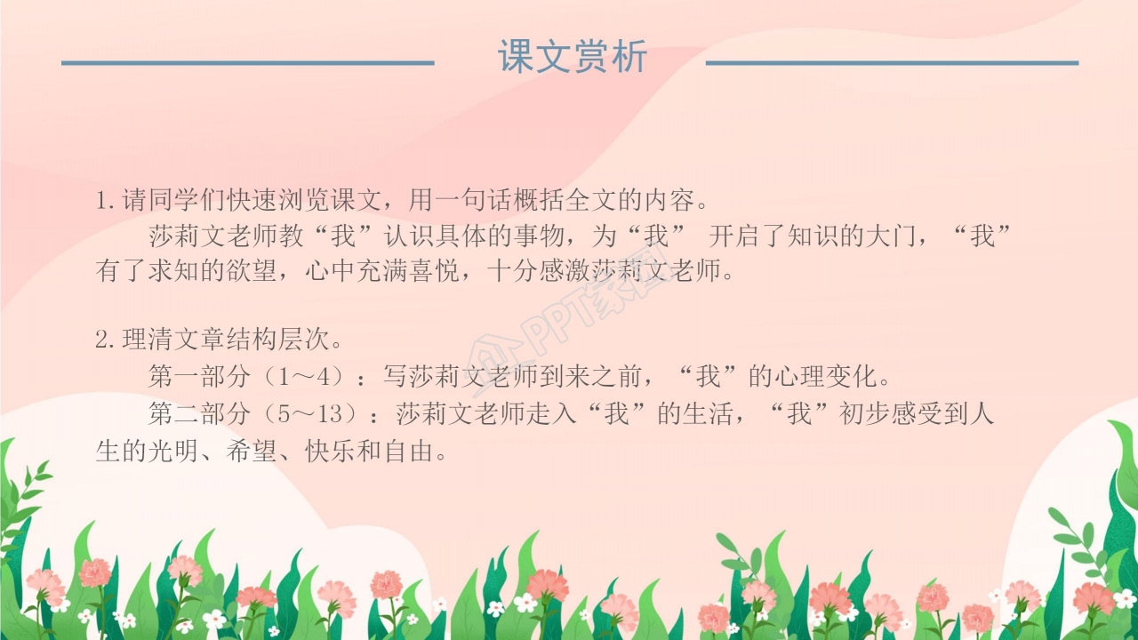 七年级语文再塑生命的人ppt课件模板