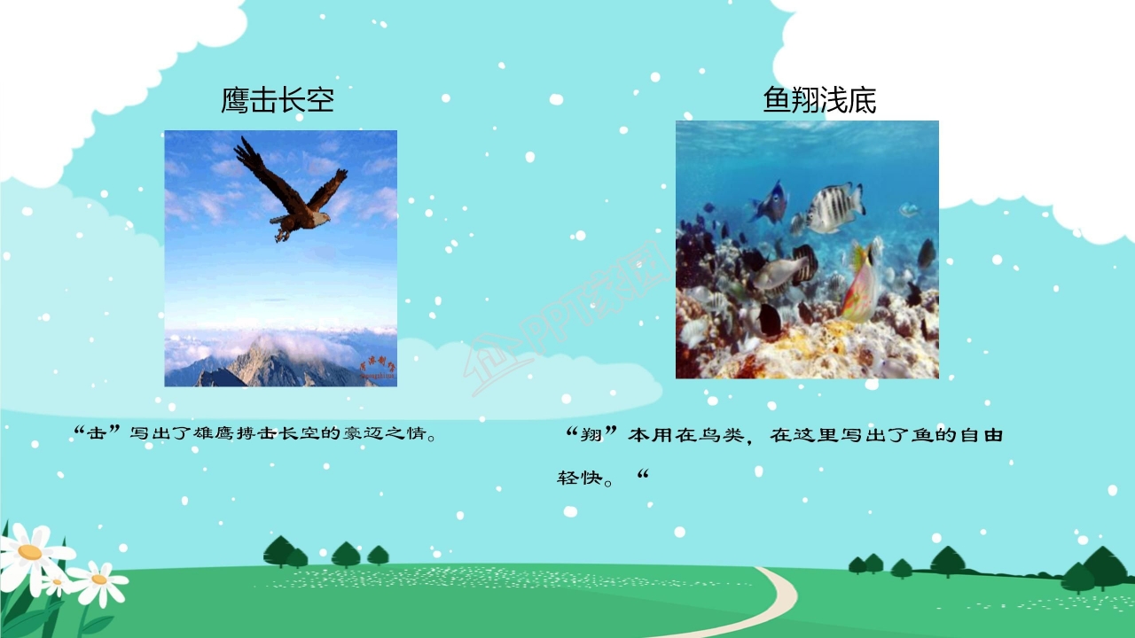 高中语文沁园春长沙ppt课件模板