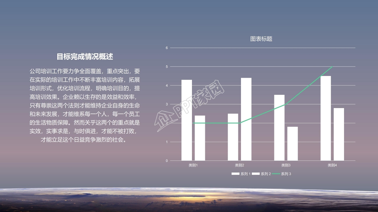 创意星球年终工作总结ppt模板