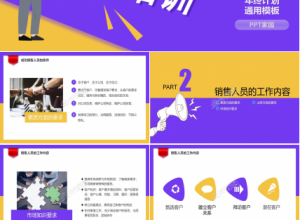 员工管理教育培训年终计划工作总结PPT模板下载推荐