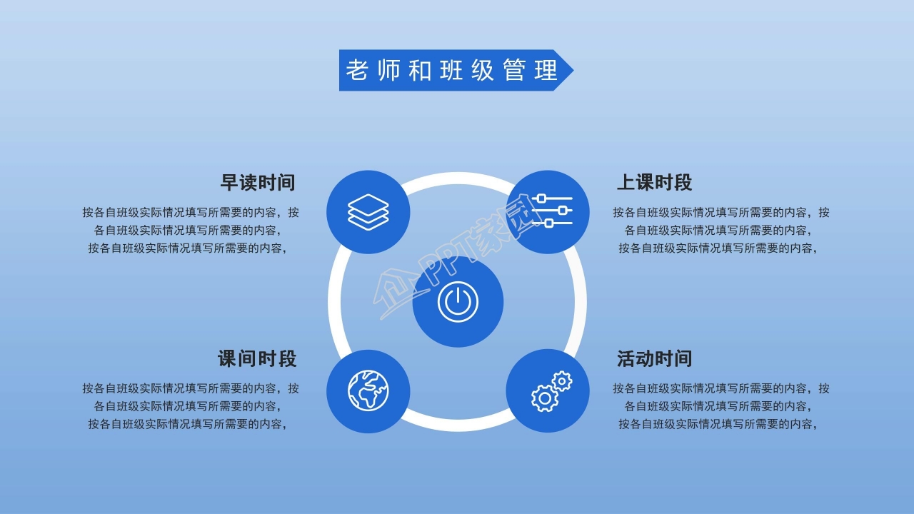 幼儿园小班期末家长会ppt模板