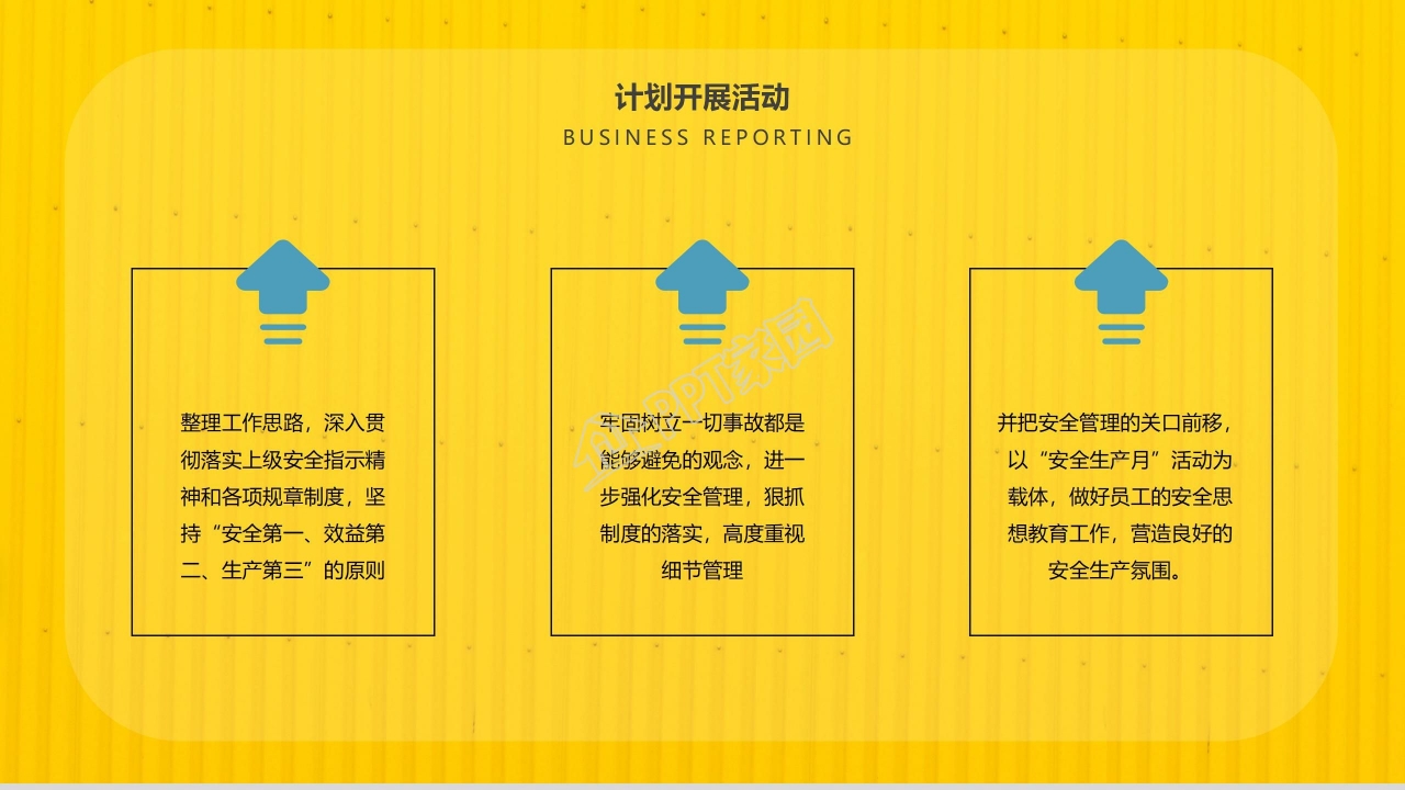 安全生产工作总结ppt