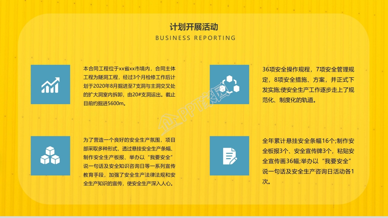 安全生产工作总结ppt