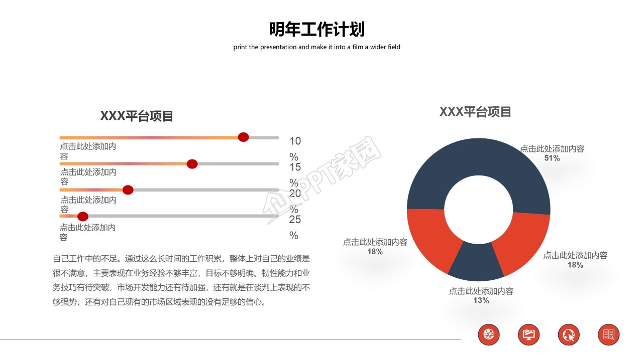 销售年终总结个人总结ppt模板