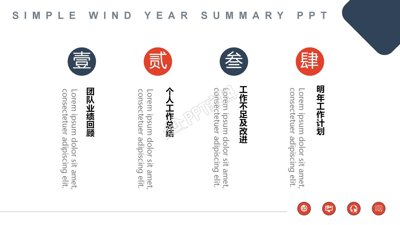 销售年终总结个人总结ppt模板