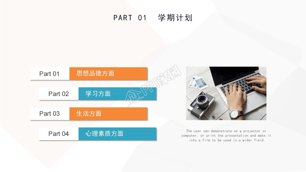 大学期末总结ppt模板