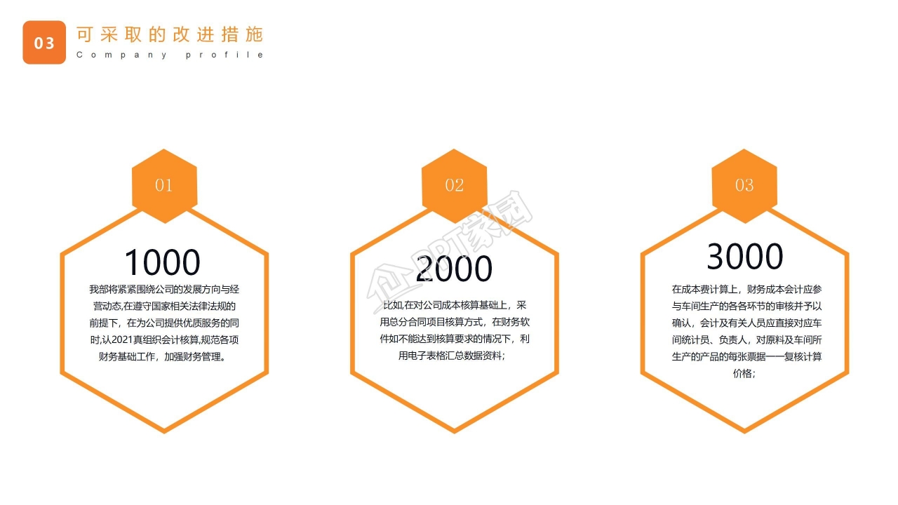 微粒体财务报告ppt模板