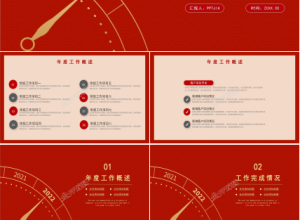 经典简约年终总结新年计划述职报告ppt模板下载推荐
